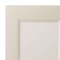 Smarty Had A Party 6.5" Ivory Square Plastic Cake Plates (120 Plates), 120PK 6936-CASE - alternate 1